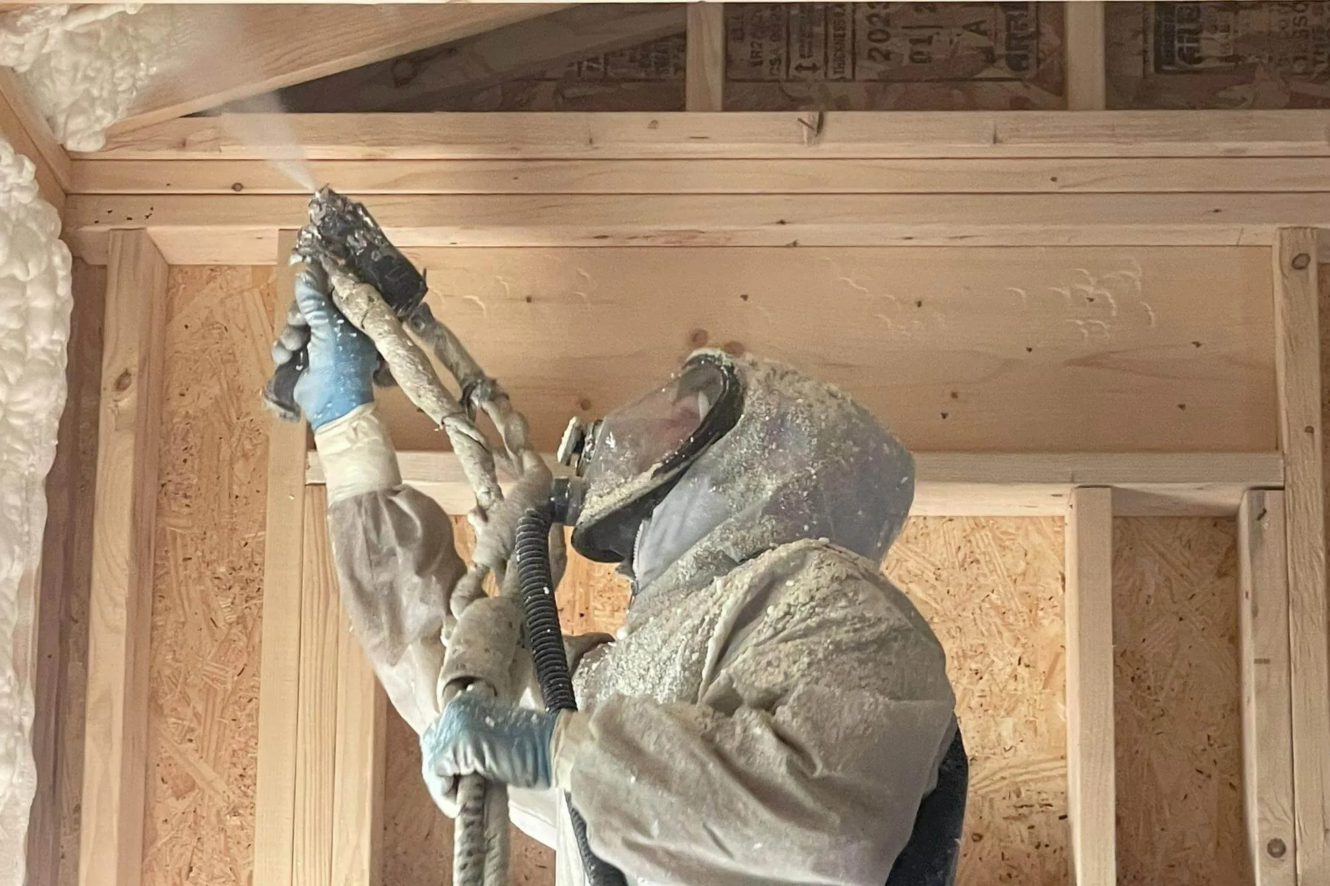 Air Sealing in a Midwest building